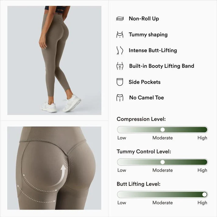 Heizune™ High-Waisted Scrunch Butt Leggings 🍑