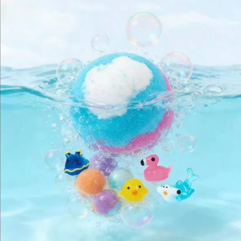 Heizune™ Kids Bath Bombs with Hidden Surprise Toys – 12 Pack Fun Set