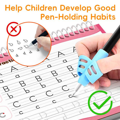 HEIZUNE™ 6 Reusable Grooved Handwriting Workbook for Kids